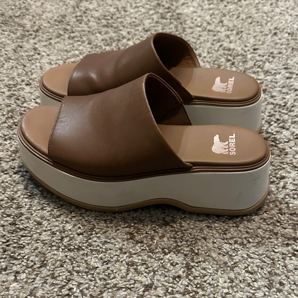 Sorel Dayslide Platform Slides - Picture 3 of 4